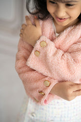 Pink Fur Jacket